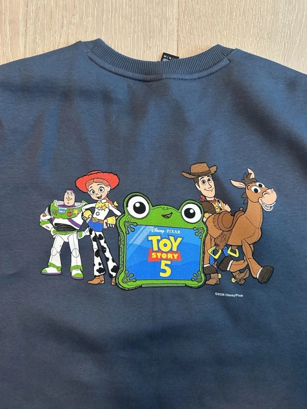 Toy Story 5 Navy Graphic Crewneck Sweatshirt Release Day Giveaway